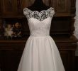Wedding Dresses for Short Petite Brides Awesome Petite Lace Short Wedding Dress with Lace Corset Illusion