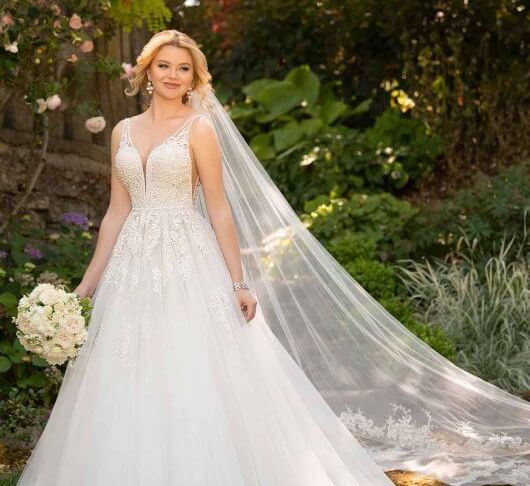 Wedding Dresses fort Worth New Lace and Tulle A Line Wedding Gown In 2019