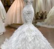 Wedding Dresses From China Elegant Latest Design Luxury Mermaid Y Long Train Vestido De