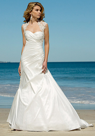 26 beach wedding dresses
