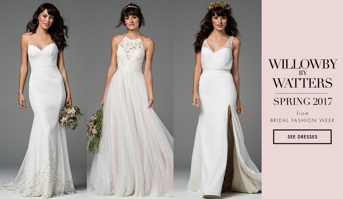 Wedding Dresses In New York New Bridal Week Geometric Wedding Dresses From Willowby by