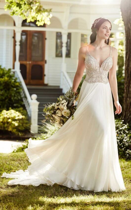 Wedding Dresses Indianapolis Fresh Boho Inspired Lace Wedding Gown
