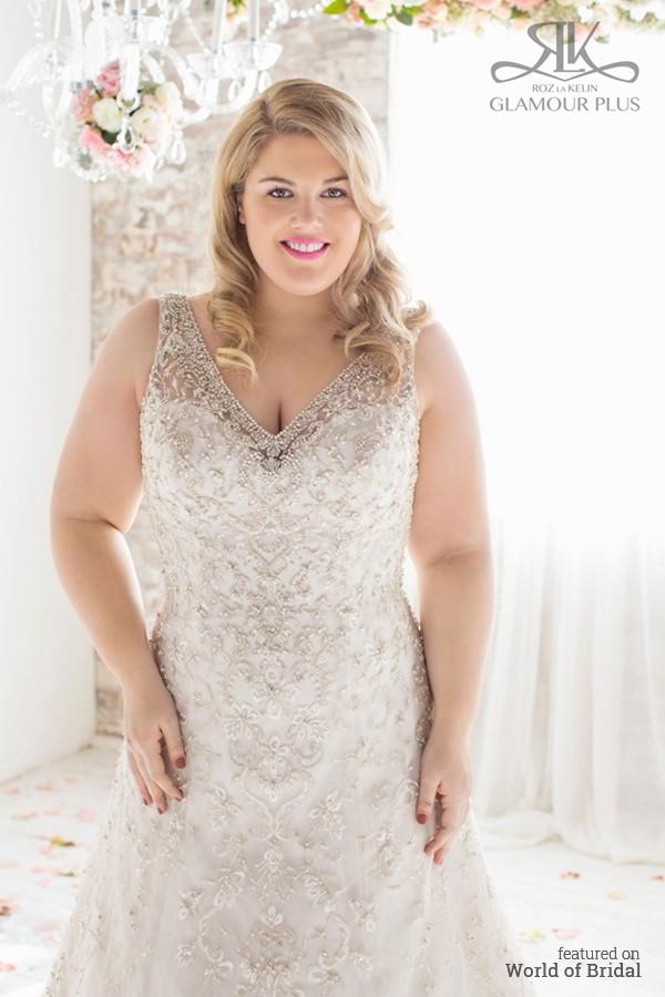 roz la kelin 2015 plus size wedding dresses