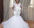 Wedding Dresses Long Sleeve Luxury 2019 African Y Lace Mermaid Wedding Dress Long Illusion Sleeve Bridal Gowns Floor Length Lace Applique Beads Vestido De Novia