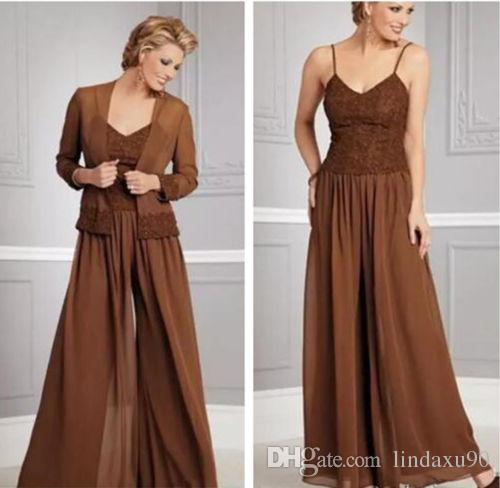 vintage chiffon mother of the bride dresses