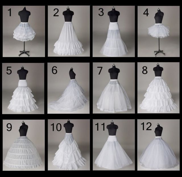 Wedding Dresses Petticoats Unique Nice 12 Styles Wedding Bridal A Line Train Petticoat Hoop
