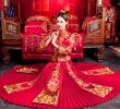 Wedding Dresses Phoenix Az Lovely Show Wo Clothing 2019 Spring New Chinese Ancient Wedding Dragon and Phoenix Bride Wedding Dress Embroidered Wo Clothing toast Clothing Gowns Dresses