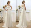 Wedding Dresses Pregnant New Discount 2017 Simple Long Empire Waist Maternity Beach Reception Wedding Dresses Lace Open Back Bridal Gowns for Pregnant Women Cheap Price A Line