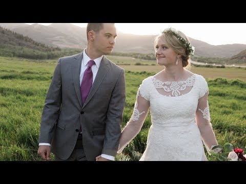 Wedding Dresses Provo Elegant Videos Matching Mandi & Derek Wedding
