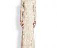 Wedding Dresses Saks Fifth Avenue New Needle & Thread Sequined & Embroidered Gown Saks