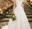 Wedding Dresses Sarasota Luxury Lace Wedding Dress with Cap Sleeves From Essense Of