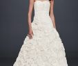Wedding Dresses Sizes Luxury David S Bridal Collection Rosette Skirt Wedding Dress Wedding Dress Sale
