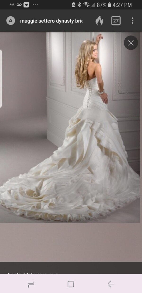 Wedding Dresses Tacoma Beautiful Wedding Dress Brand New Maggie Settero Dynasty Wedding Gown