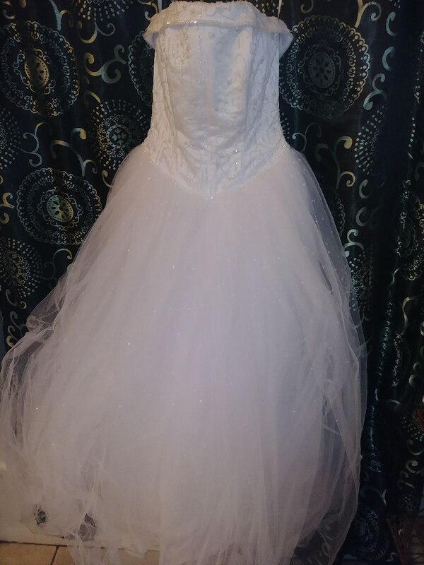 Wedding Dresses Tulle Beautiful David S Bridal Tulle Ballgown Wedding Dress