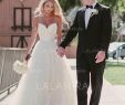 Wedding Dresses Tulle New Sweetheart A Line Princess Wedding Dresses Tulle Sash Sleeveless Sweep Train