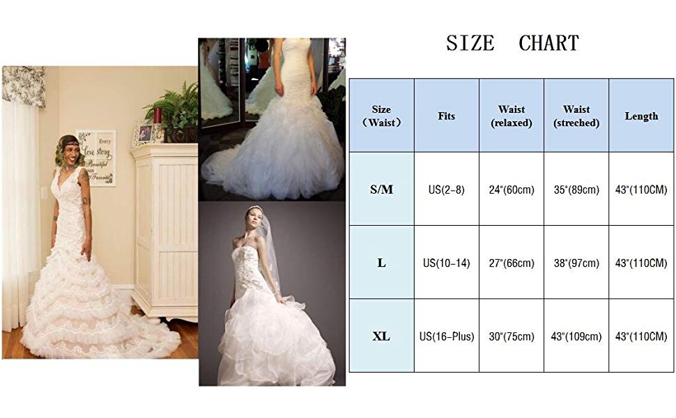 Wedding Dresses Under $2000 Elegant Mermaid Fishtail Petticoat Slip Full Shape Floor Length