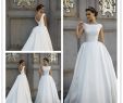 Wedding Dresses Under 300 Luxury Discount 2018 Simple Style Wedding Dresses Capped Scoop Neck Backless button Bridal Gown Ball Bride Gowns Wedding Dresses Under 300 Wedding Dresses