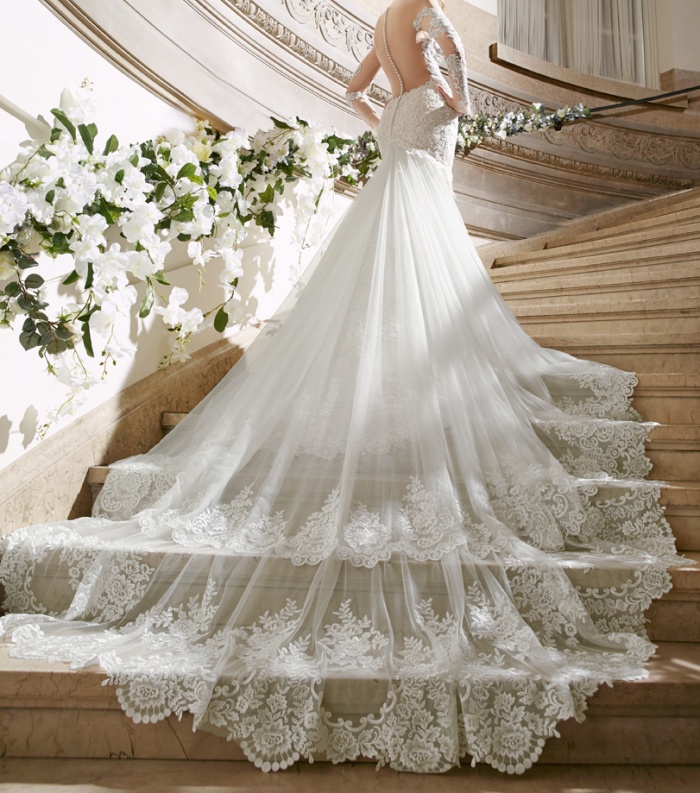Wedding Dresses with Cathedral Length Train New Wedding Dress Trains which Style is Right for You