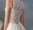 Wedding Dresses with Dramatic Backs Awesome Kenneth Winston 1804 Simple Aline Tulle Skirt Lace