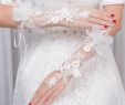 Wedding Dresses with Gloves Fresh Shinning Crystal Lace Bridal Glove Wedding Prom Gloves Beautiful Flower High Quality Bridal Accessories In Stock New Style Gold Fingerless Gloves Gold