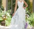 Wedding Dresses with Illusion Neckline Elegant Mori Lee 5705 Prudence Dress Madamebridal