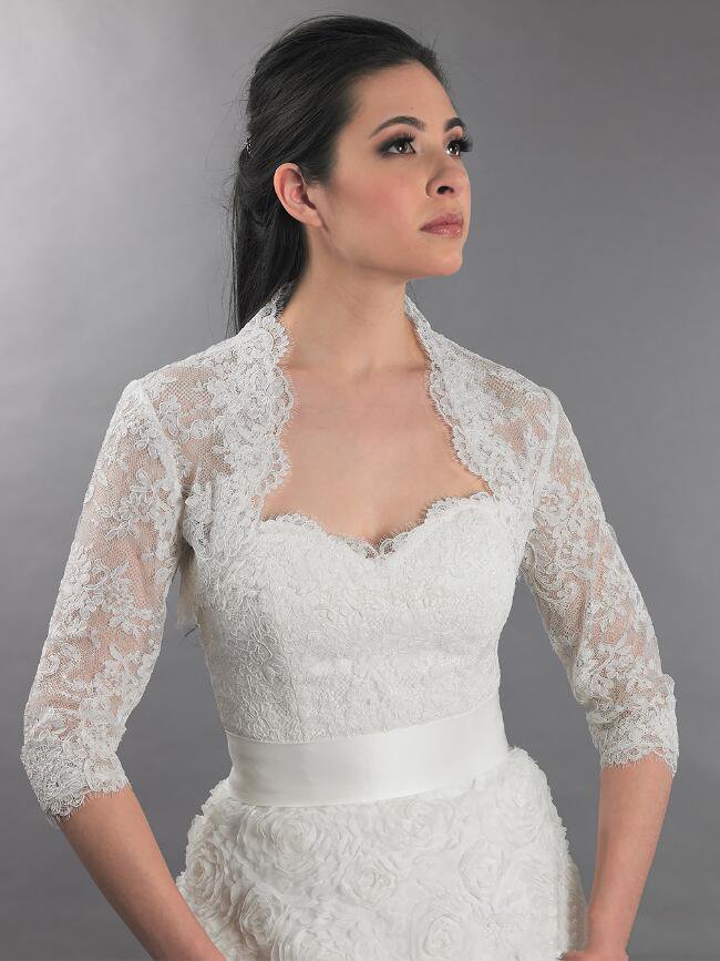 Wedding Dresses with Jackets Best Of 2019 Whrite and Ivory Lace High Neck Front Open Bridal Wraps Jackets Shawl Bolero Shrugs Stole Caps Women Bridesmaid Wedding Dress From Zcl1905
