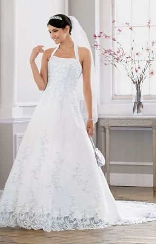 kupuj online wyprzedaowe wedding dress satin top lace bottom od especially summer wedding dress designers