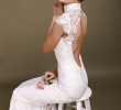 Wedding Dresses with Low Back Elegant Backless Dress Flirty Glam Bride