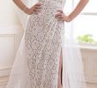 Wedding Dresses with Slits Up the Leg Luxury Wedding Gowns with High Leg Slits