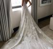 Wedding Dresses with Spaghetti Straps Unique Discount Spaghetti Straps Plunging Neckline Wedding Dresses 2019 A Line Lace Wedding Dress Low Bacak Tulle Bridal Gowns Bride formal Gown Designer A