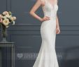 Wedding Gowns Lace Lovely Jjshouse Trumpet Mermaid V Neck Court Train Stretch Crepe