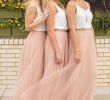 Wedding Guest Dresses 2017 Awesome Elegant Cheap Long Country Bridesmaid Dresses Two Pieces
