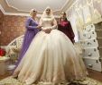 Wedding Hostess Dresses Unique Chechen Bride Prepares for Three Day event where She is