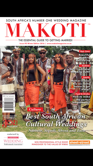 Wedding Magazine Subscription Lovely Makoti Magazine On the App Store