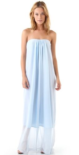 Wedding Necklaces for Strapless Dresses Awesome Stylmee Tibi Hannah Strapless Maxi Dress $695 Fashiongame