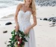 Wedding Necklaces for Strapless Dresses New Discount Strapless Fitted Waist Wedding Gown with soft Flowing Chiffon Skirt with Train Delicate Lace and Pearl Detailing Beach Bridal Dress Pink