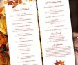 Wedding Programs Cheap Inspirational Printable Wedding Ceremony Program Template "falling Leaves