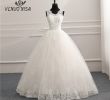 Wedding Reception Dress for the Bride Beautiful V Neck Korean Vintage Lace Appliques Ball Gown Wedding