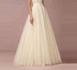 Wedding Skirt Separates Awesome Discount Ivory Tulle Wedding Skirts Floor Length Long Maxi formal Skirt A Line See Through Bridal Separates Cheap Wedding Skirt 2016 wholesale Wedding