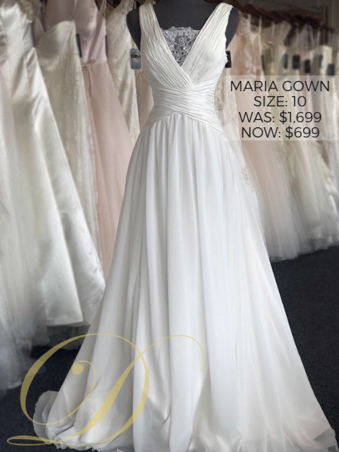 Maria Gown Size 10 Danelles Bridal Outlet