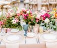 Wedding Style Magazine Beautiful Outdoor Ceremony Reception with Bright Color Palette at La