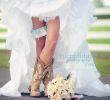 Western Wedding Dresses with Boots Best Of Cute Picture Of the Bride In Cowboy Boots Love the Garter