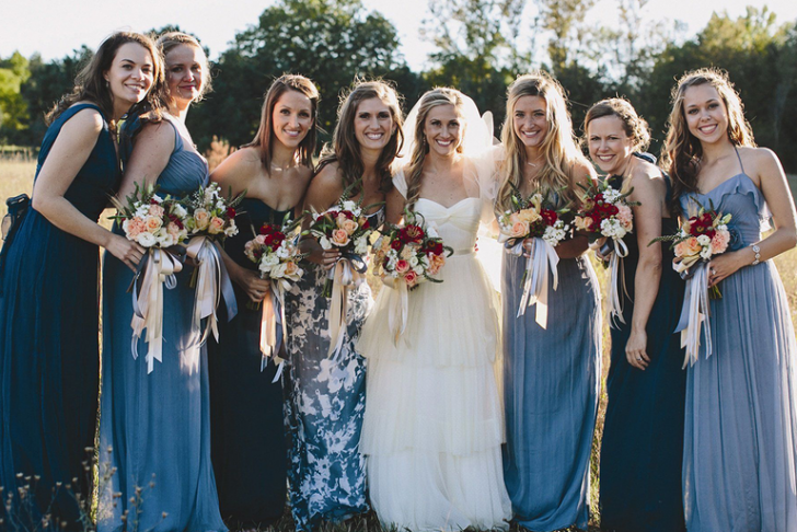 Where to Buy Mismatched Bridesmaid Dresses Fresh these Mismatched Bridesmaid Dresses are the Hottest Trend