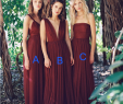 Where to Buy Mismatched Bridesmaid Dresses Inspirational Elegant Mismatched A Line Chiffon Floor Length Long Bridesmaid Dresses Md514