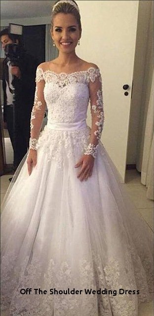 Where to Get Cheap Wedding Dresses New F the Shoulder Wedding Dress with Sleeves Fresh Wedding