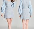 Where to Shop for Wedding Guest Dresses Fresh $75 Wedding Guest Dresses Short Blue Lace Cotton V Neck