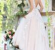 White and Champagne Wedding Dress Awesome Sherri Hill In 2019