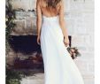 White Beach Wedding Dresses Casual Lovely Y Backless Unique Casual Cheap Beach Wedding Dresses