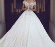 White Bridal Dresses New Discount 2019 White F the Shoulder Wedding Dresses Ball Gown Illusion Neckline Bridal Gowns Tulle Lace Up Back Custom Made Wedding Dress Designer