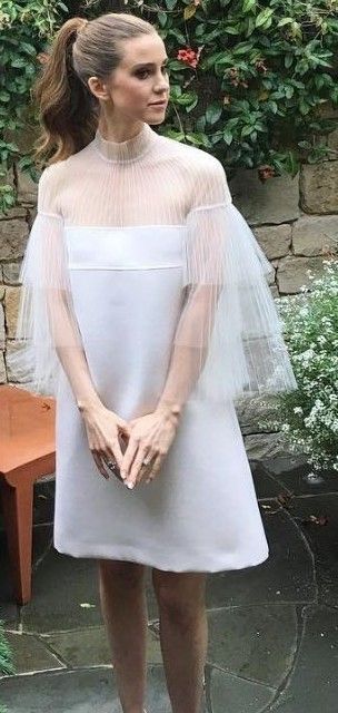 White Courthouse Wedding Dress Beautiful City Hall Dress Frock In 2019